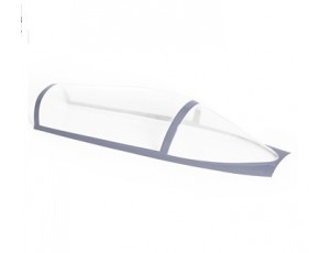 Freewing JAS-39 Gripen 80mm EDF Jet Plastic Canopy Part